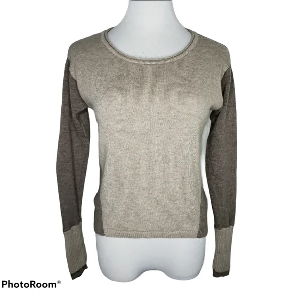 Athleta Brindle 100% Merino Wool Sweater Size XS - Picture 8 of 8
